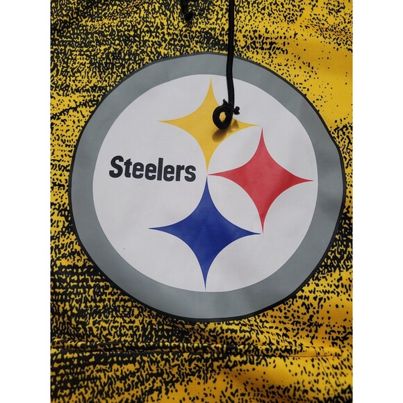 Zubaz Pittsburgh Steelers NFL Team Apparel Pullover Hoodie Adult Size Medium - Picture 5 of 6